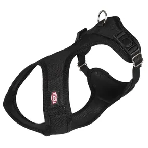 Puha heveder, puha, párnázott, fekete XXS-XS: Mellbőség: 25-35cm/15mm